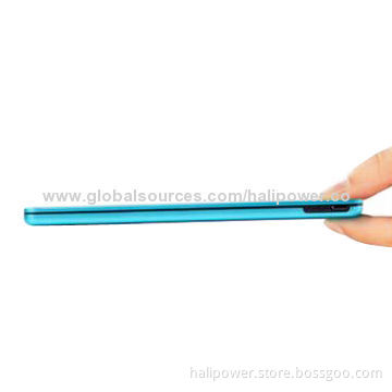 Ultra-thin Design Portable Power Bank, 10,000mAh Capacity